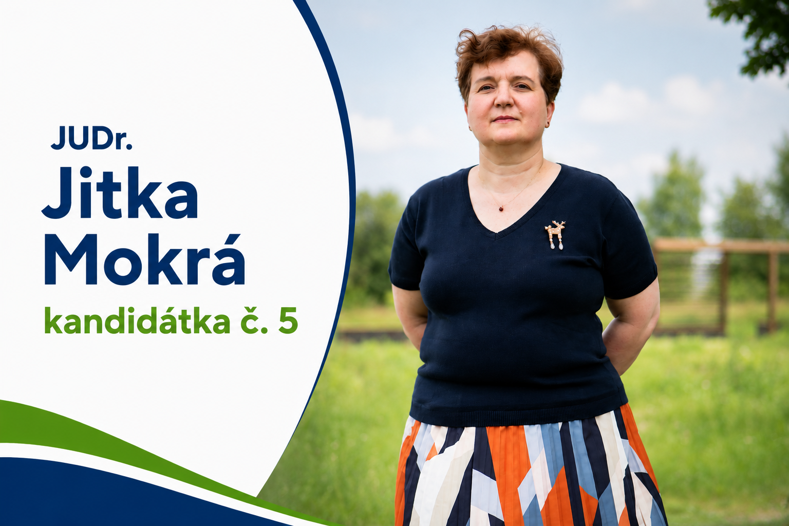 JUDr. Jitka Mokrá - kandidátka č. 5