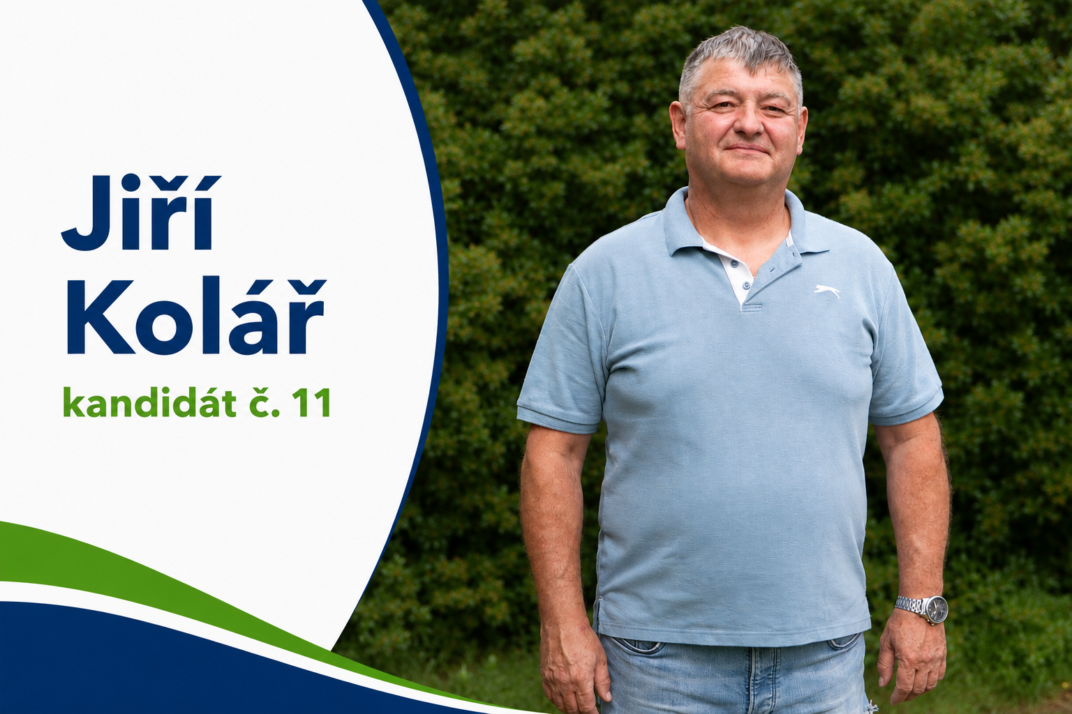 Jiří Kolář - kandidát č. 11