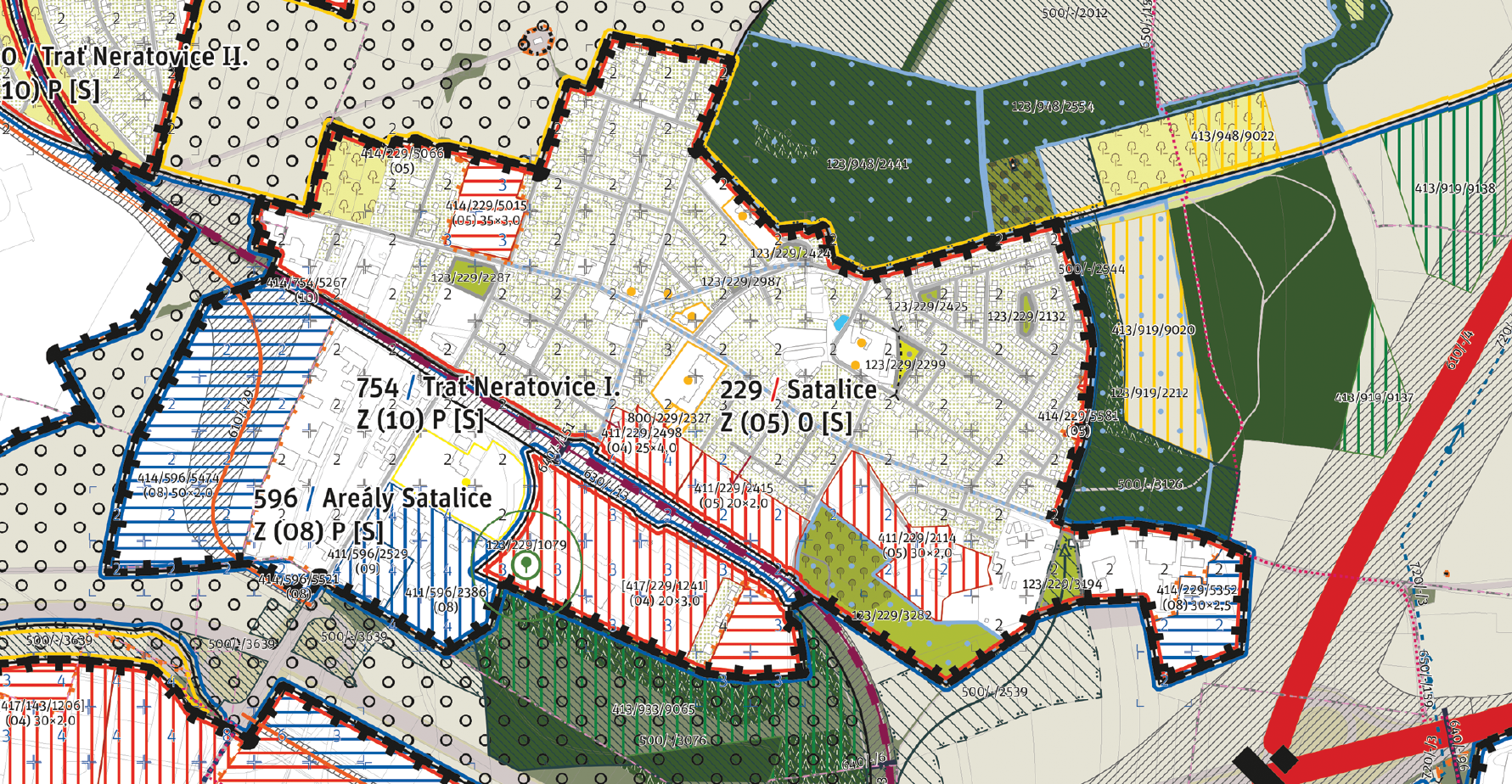 Metropolitní plán – Satalice